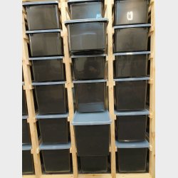 60 Liters kasse sort